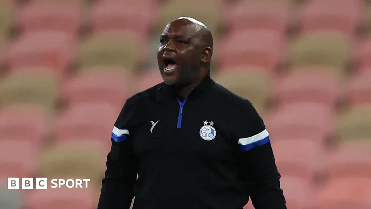 Coach shouting on the sidelines during match