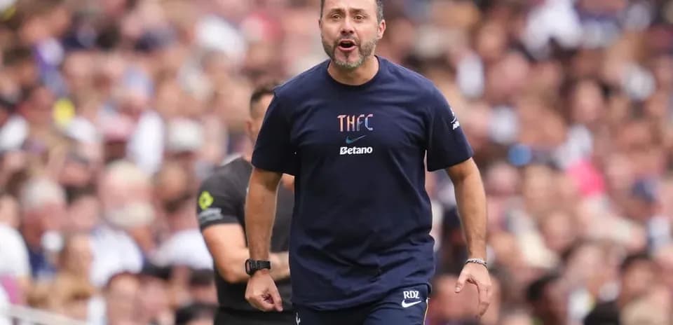 Coach shouting on the sideline during match
