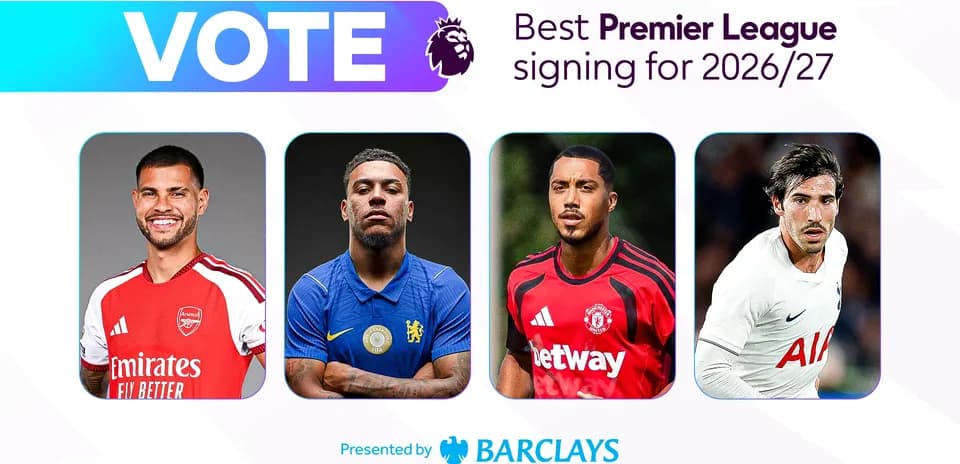 Four football players nominated for Premier League signing