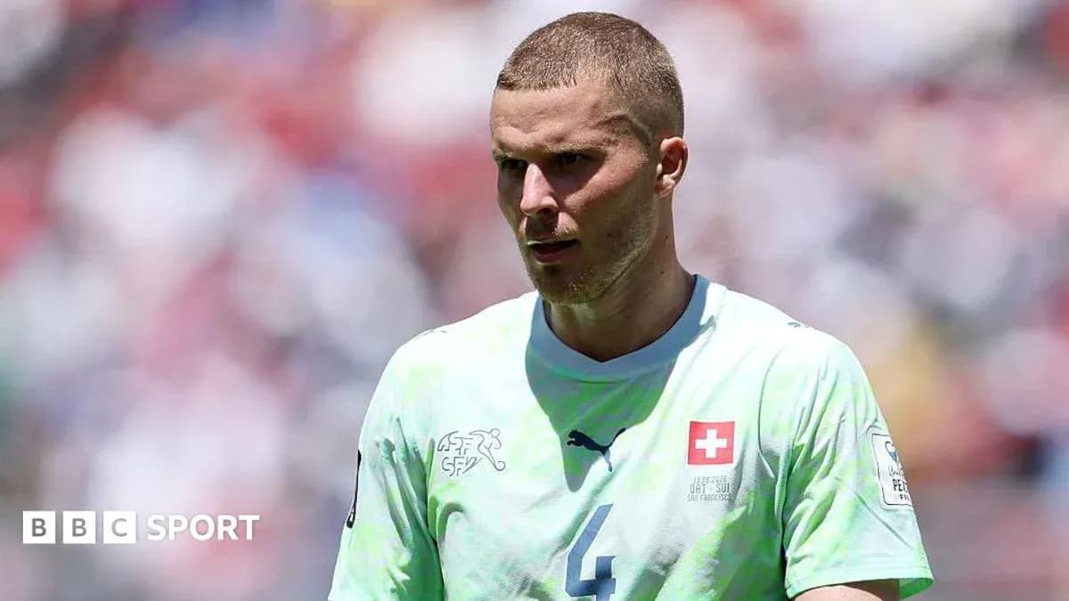Player in Swiss national team jersey on field