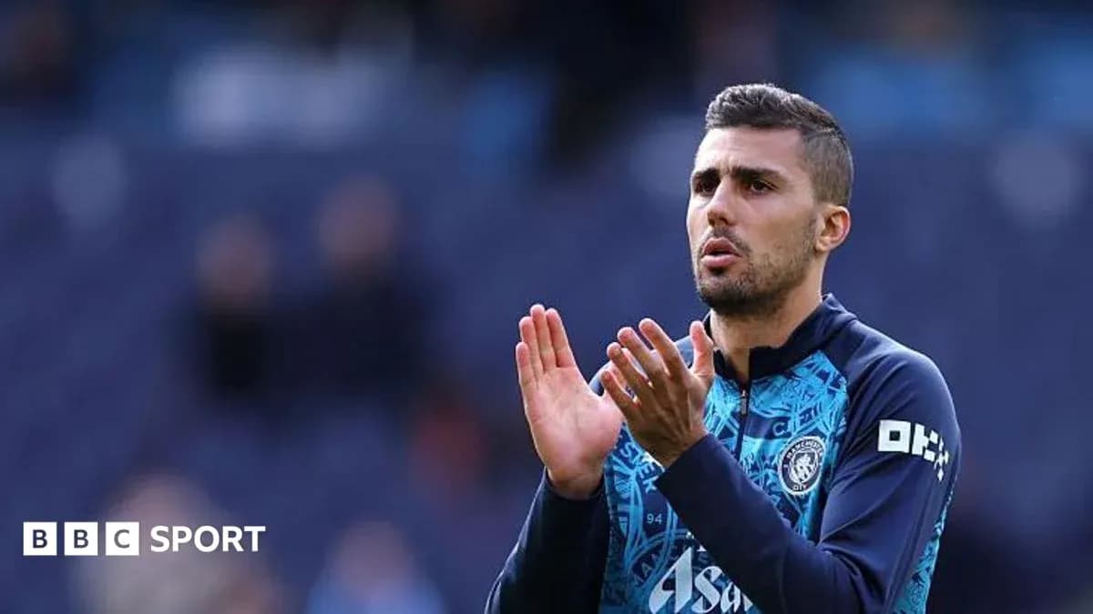 Player applauding during pre-match warm-up session