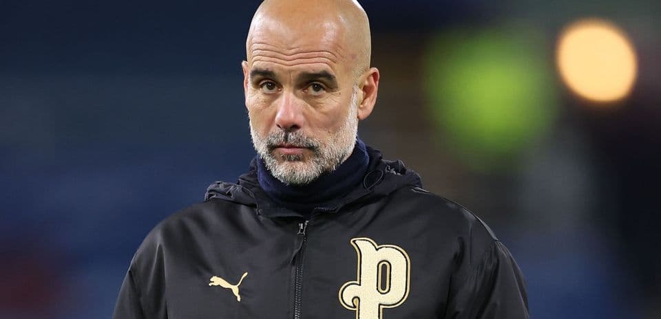 Coach observing during a football match