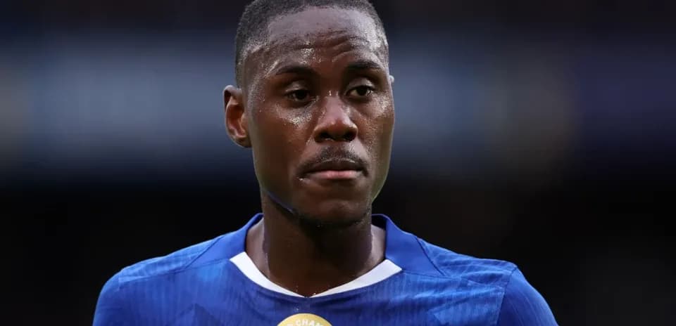 Player in blue jersey during a match