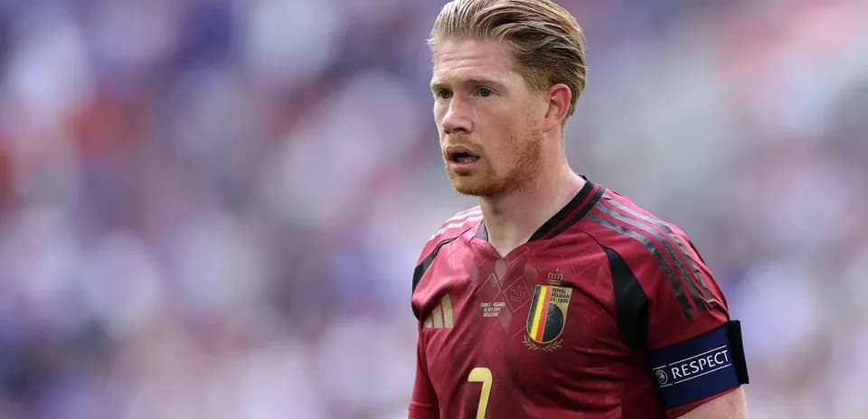 Belgian player in red jersey during match
