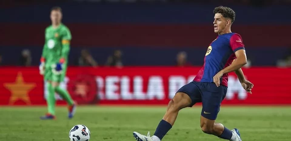 Player kicking the ball during a football match