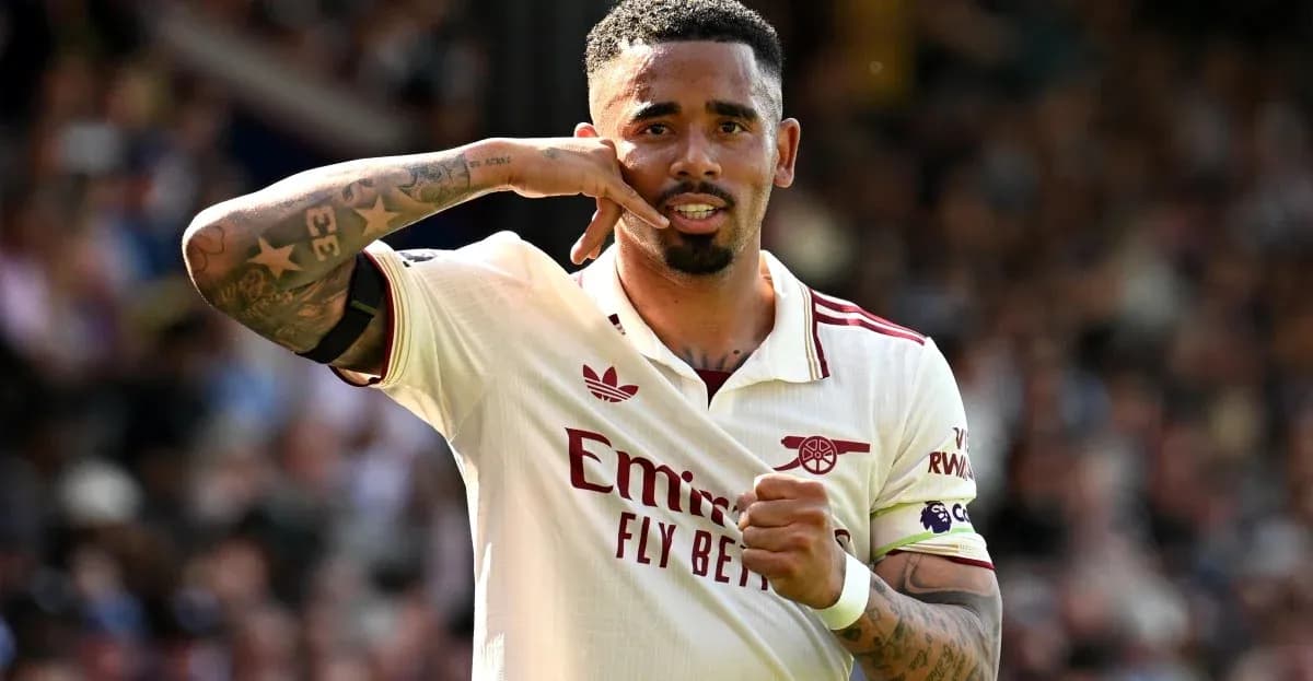 Player celebrating goal with a phone gesture
