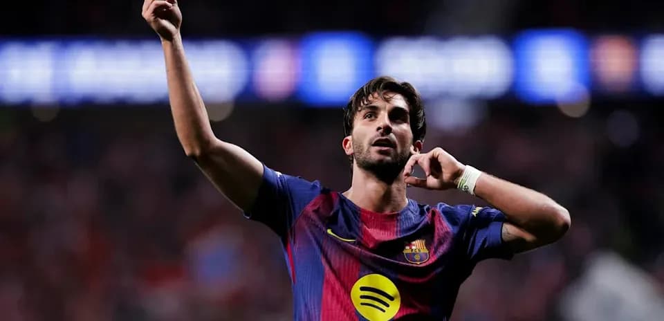 Player celebrating a goal with raised finger