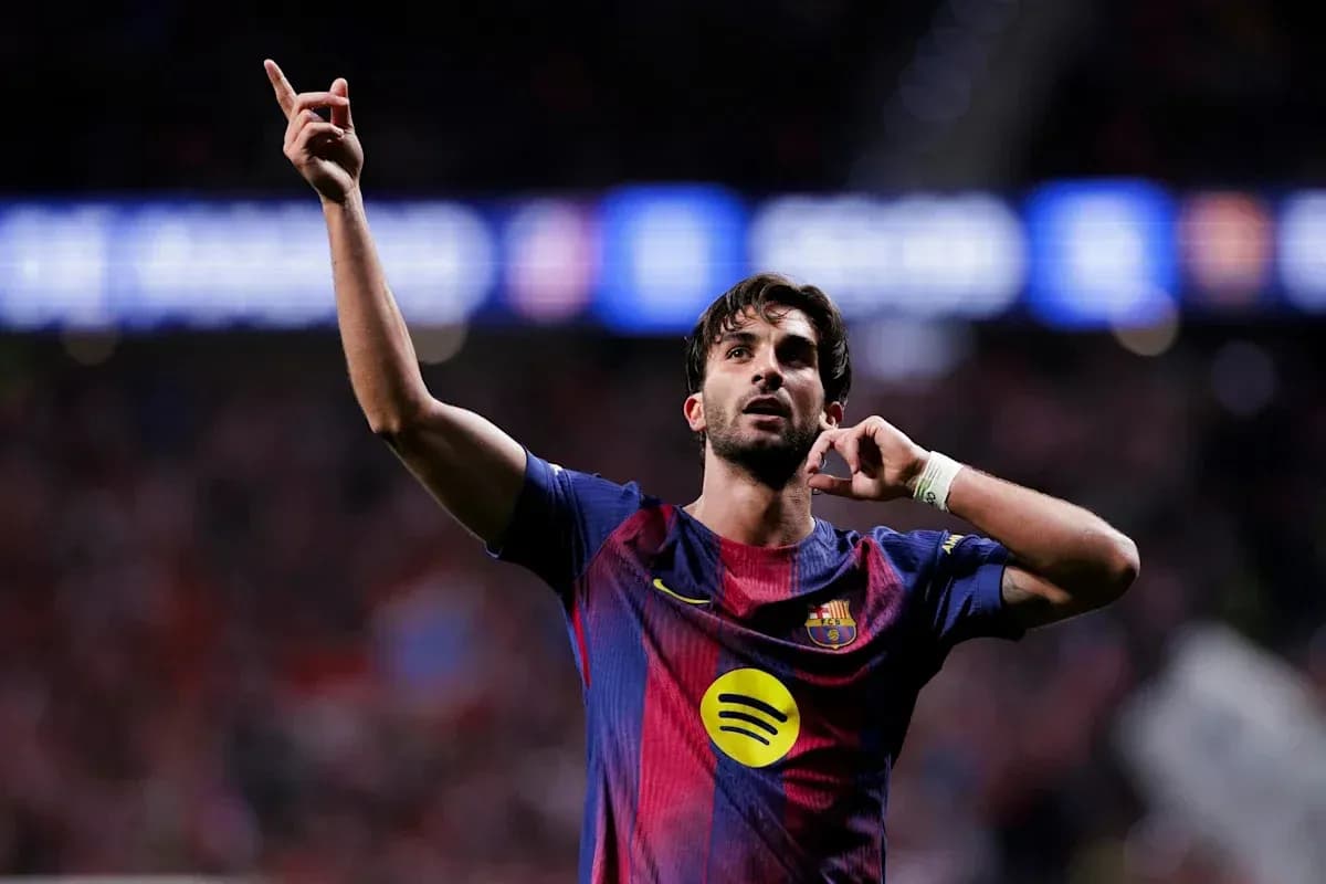Player celebrating a goal with raised finger