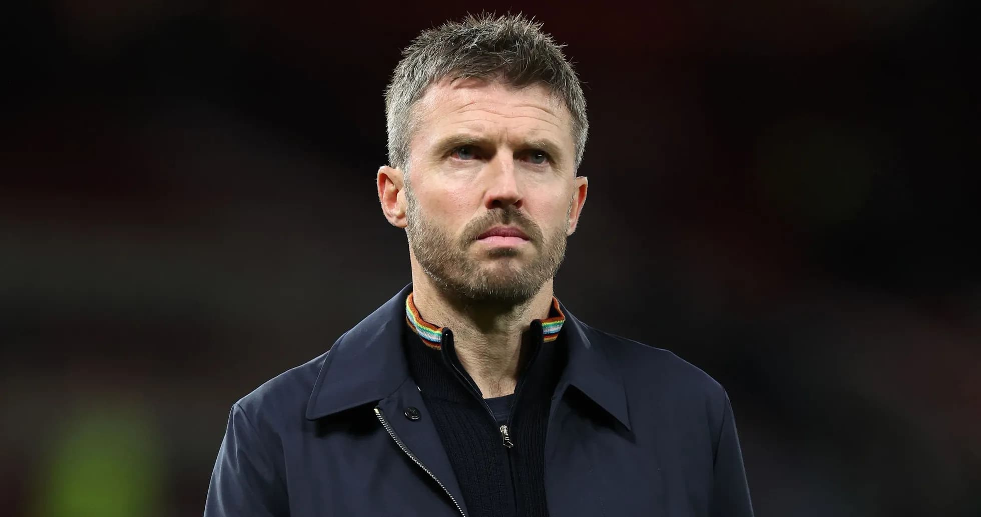 Manager standing on the sidelines during match