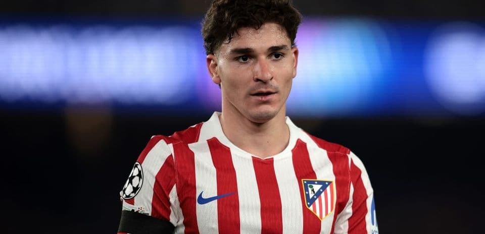 Atletico Madrid player during match moment