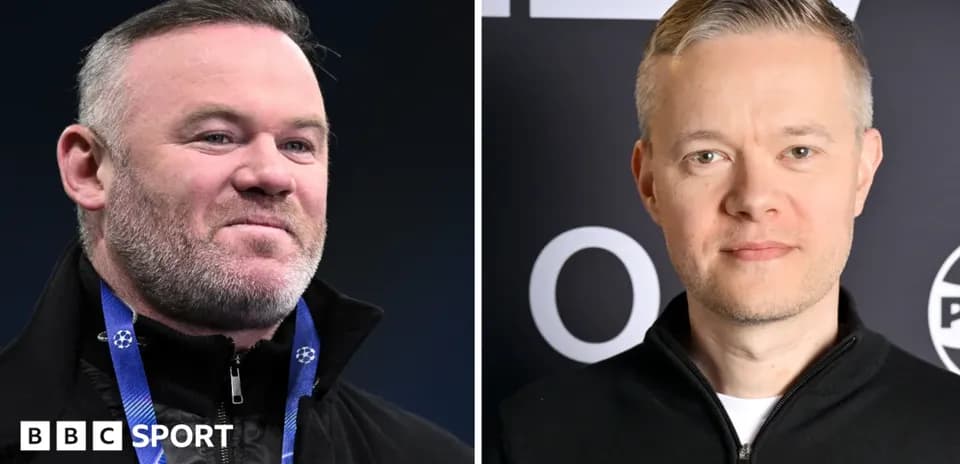 Wayne Rooney and another man at event