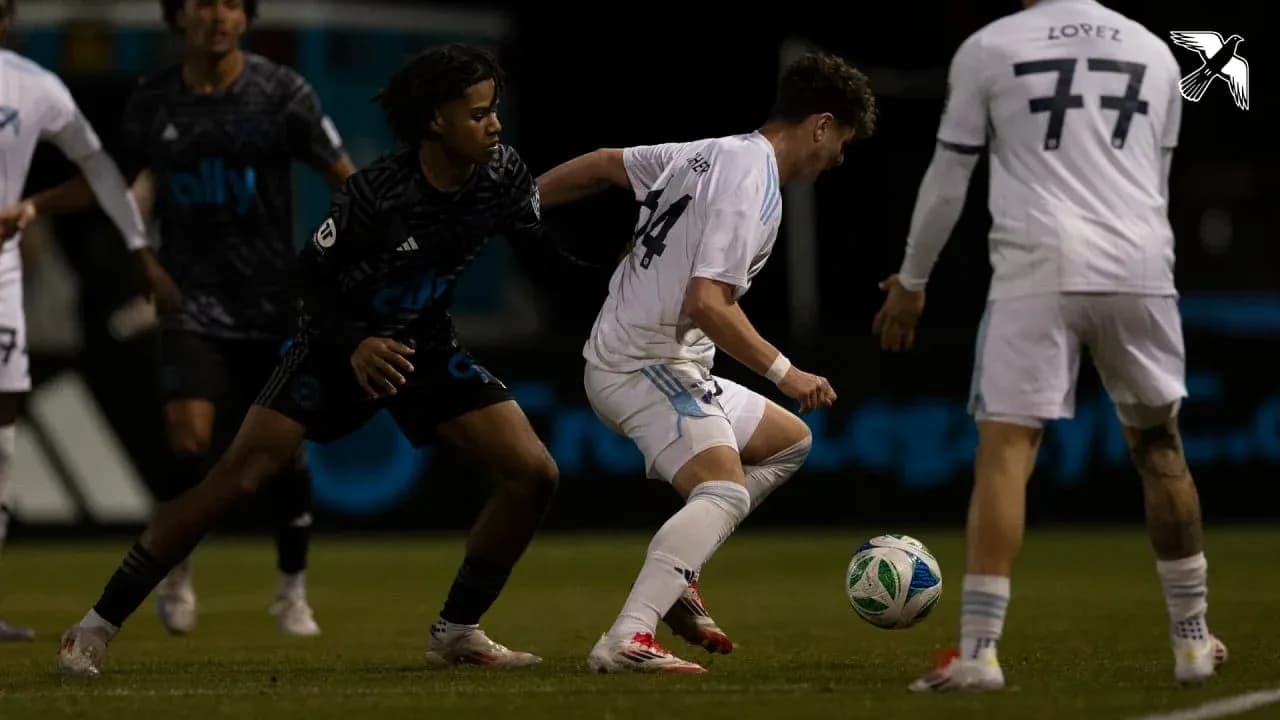 Crown Legacy player dribbling against New York City II