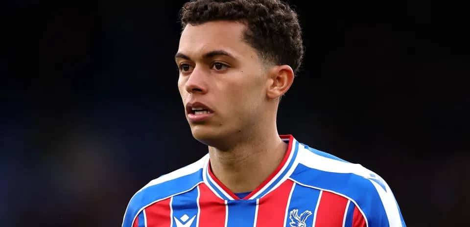 Player in Crystal Palace FC jersey on the field