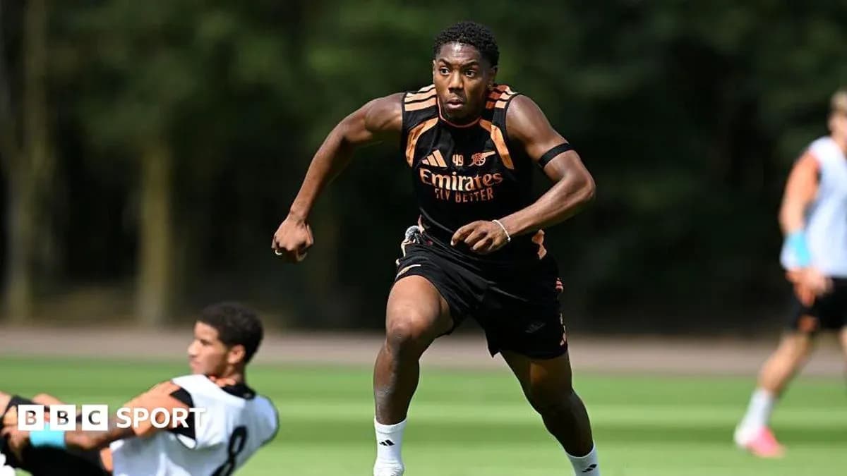 Player sprinting during training session on field