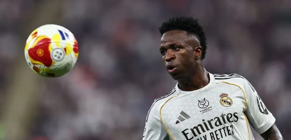 Vinícius Júnior in action during a match