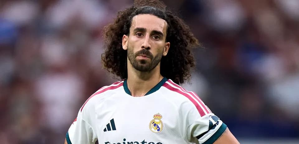 Player in Real Madrid jersey on the field