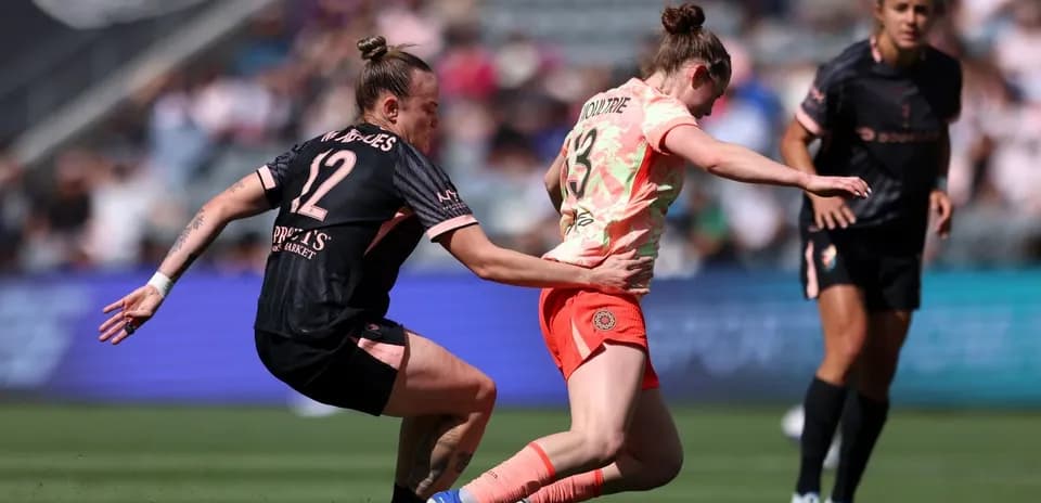 Player from Portland Thorns W in action