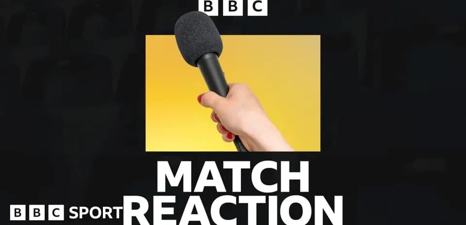Microphone held for match reaction segment