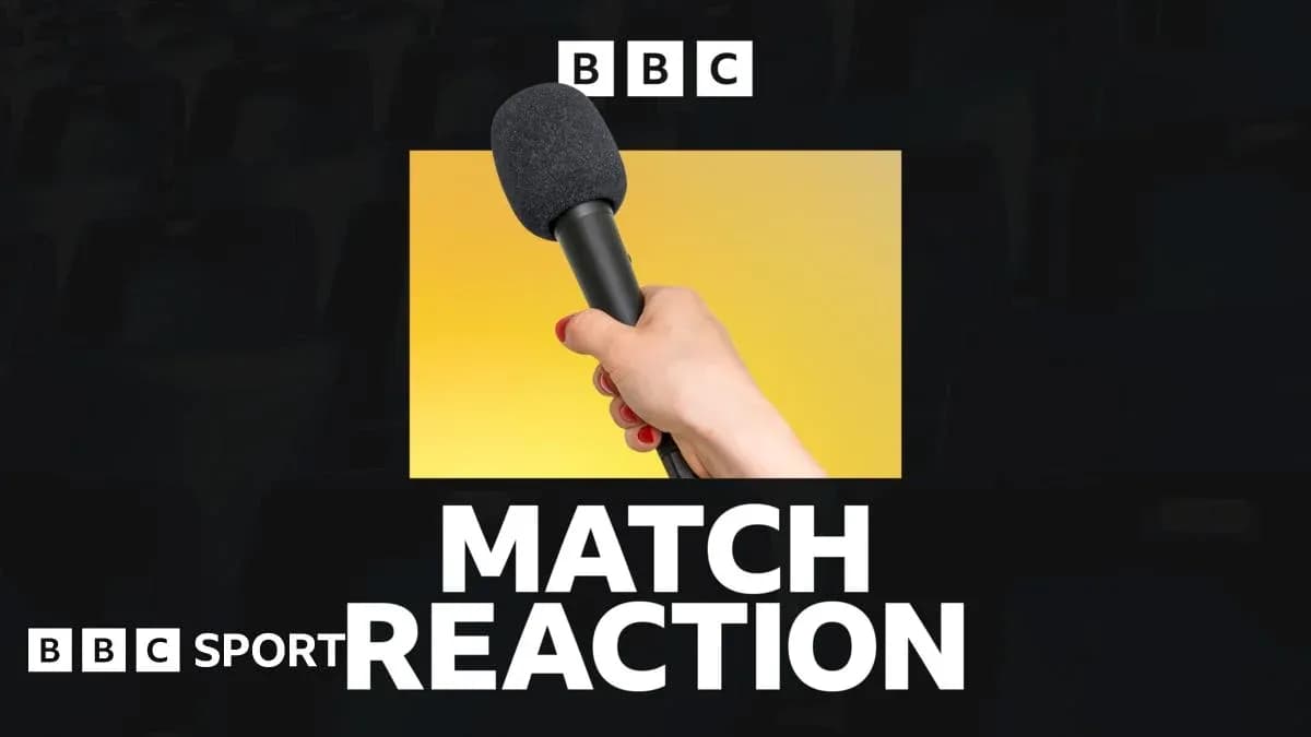 Microphone held for match reaction segment