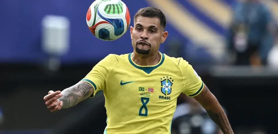 Player controlling the ball during a match