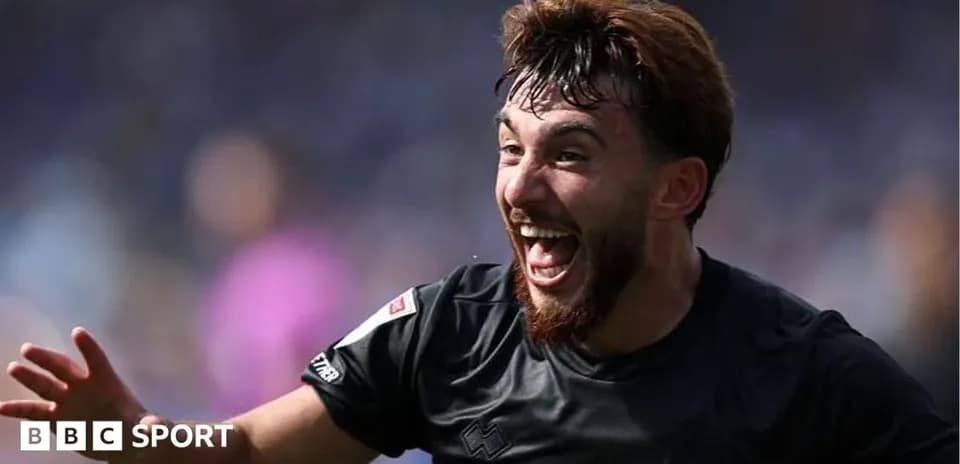 Player celebrating a goal during a match
