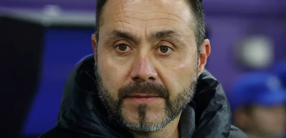 Close-up of a coach on the sidelines