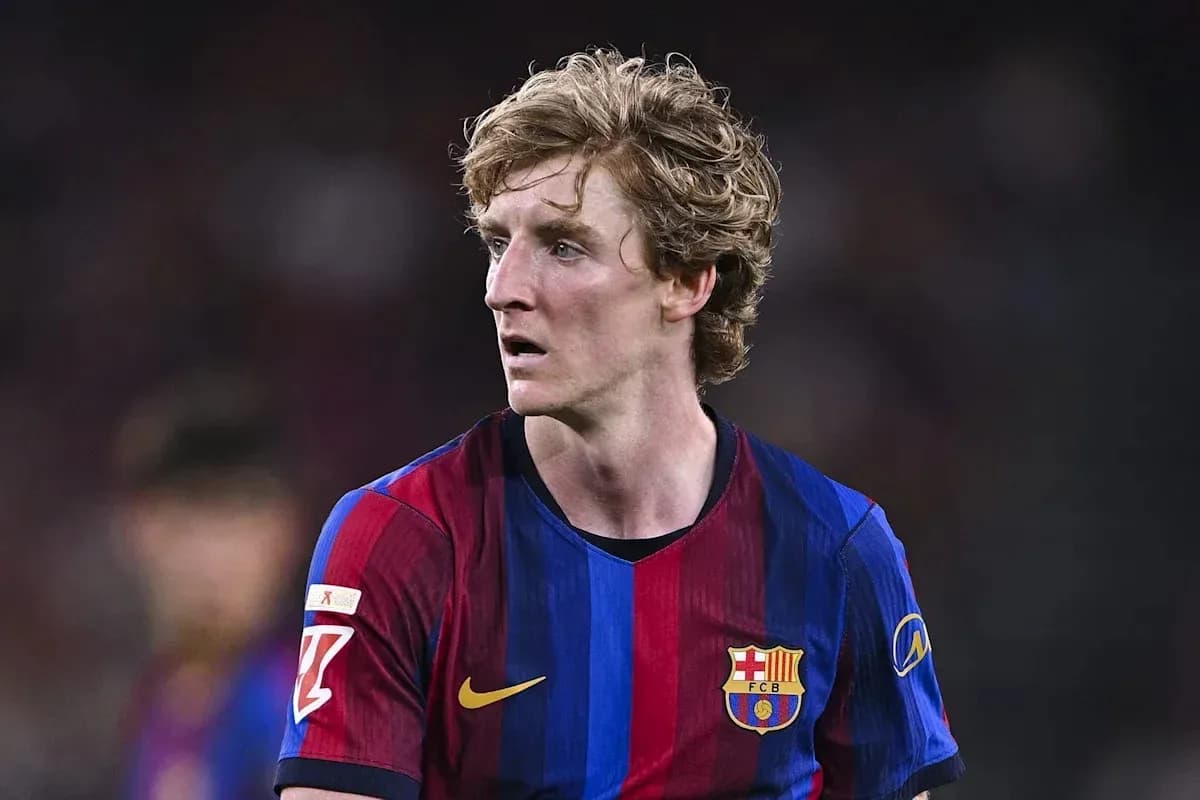 Player in Barcelona kit during a match Player in Barcelona kit during a match