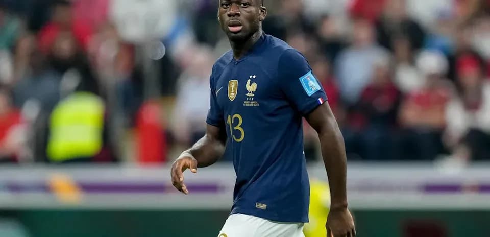 Player wearing France jersey during a match