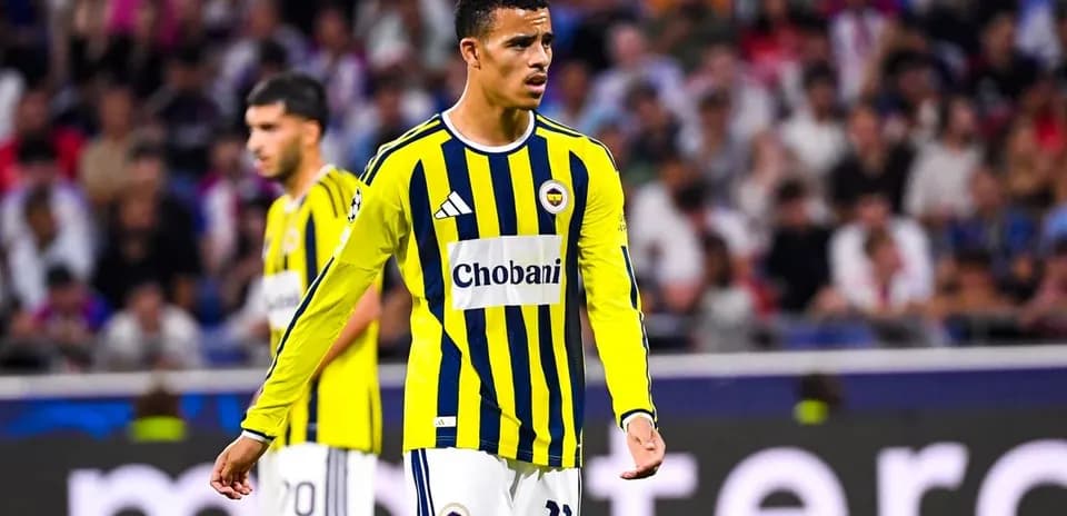Fenerbahçe player on the field during match