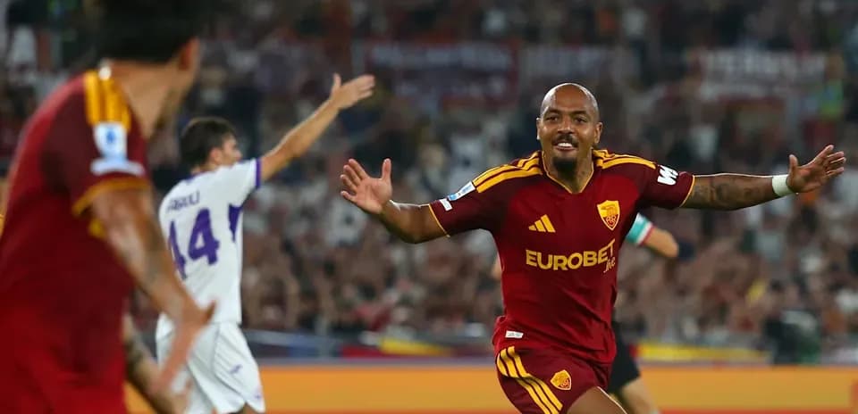 Player celebrating a goal during a match