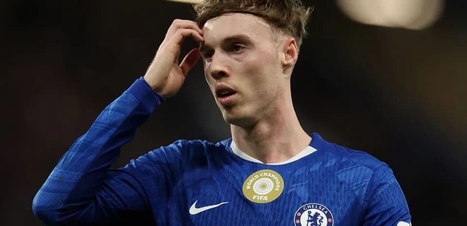 Chelsea player looking concerned during a match