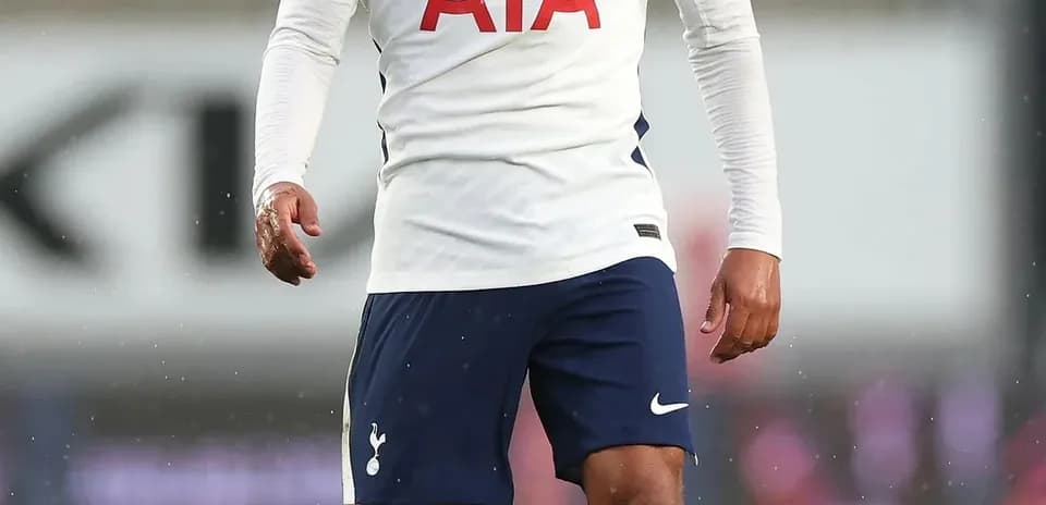 Player in Tottenham kit during a match