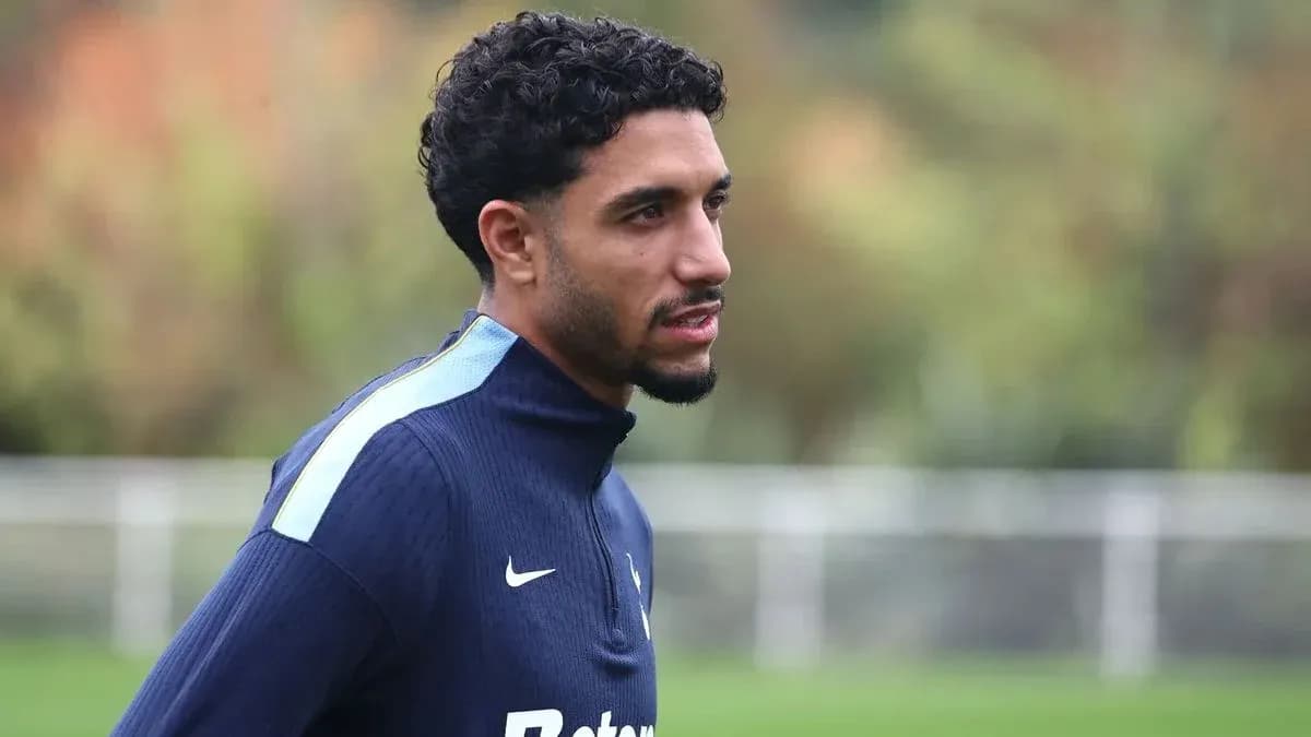 Player in training gear at practice session
