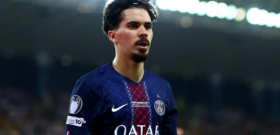 Player in PSG kit during a match