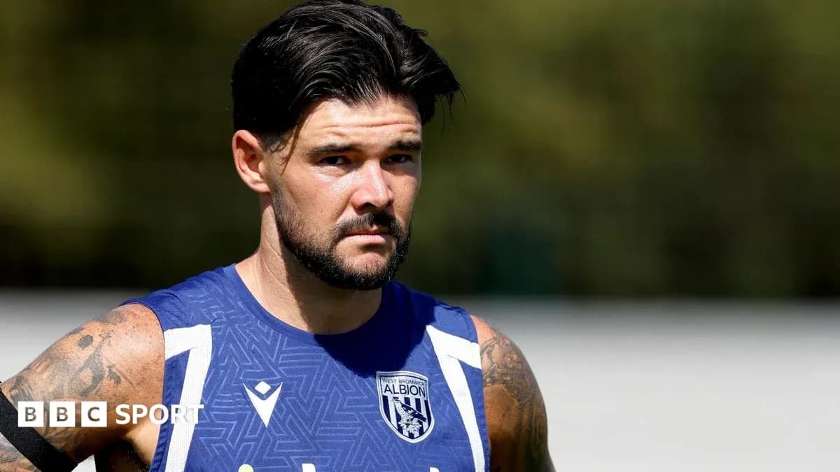 Player in training kit at practice session