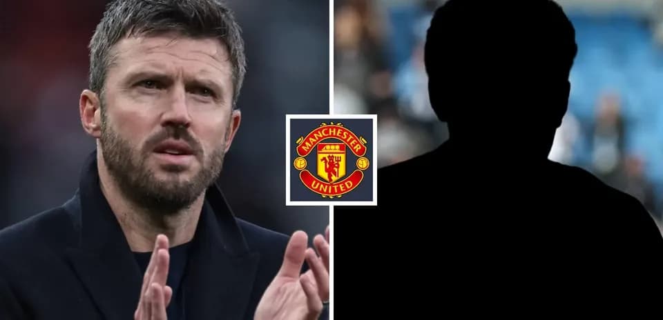 Manager and silhouette with Manchester United logo