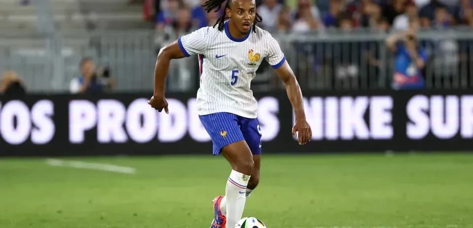 Player dribbling the ball during a match