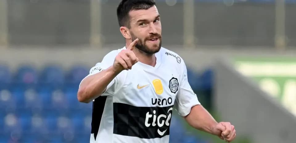 Player celebrating after scoring a goal