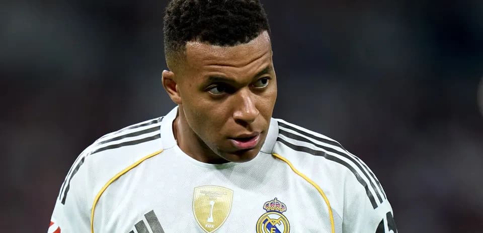 Player in Real Madrid kit during match