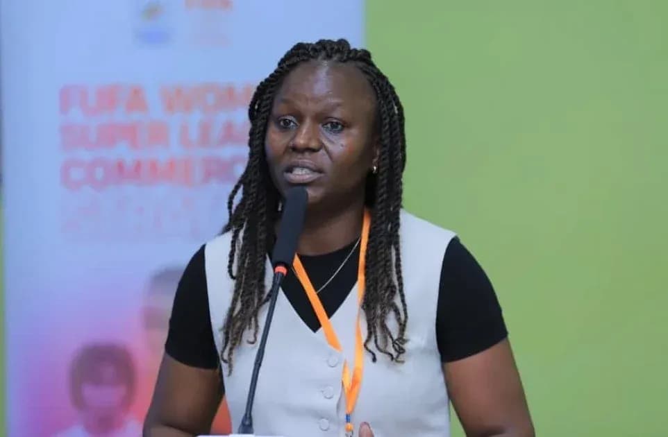 Speaker addressing audience at FUFA event