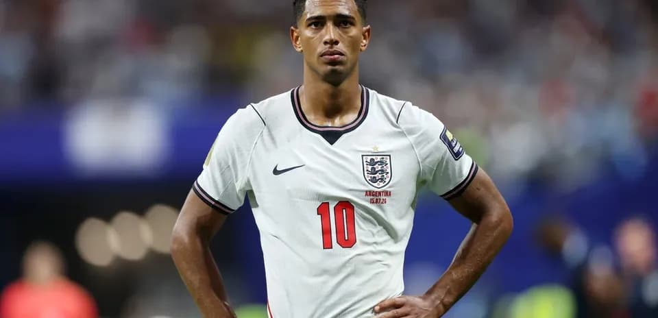 Player in England kit during match