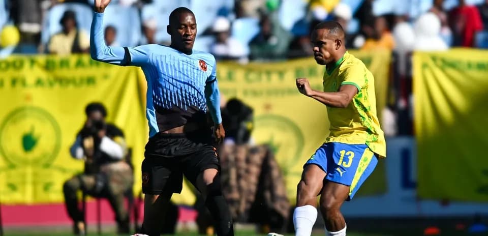 Player dribbling the ball during a match