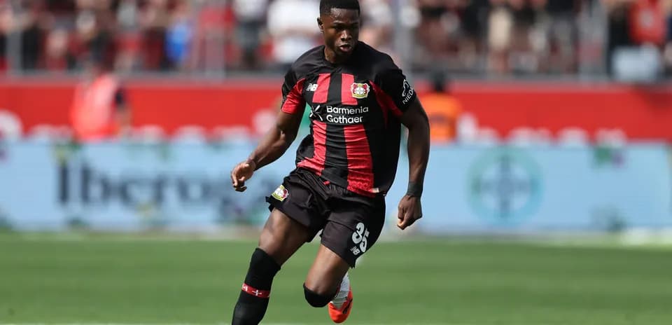 Player dribbling the ball during a match