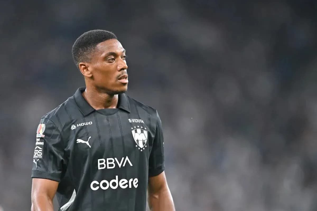 Player wearing black jersey during match