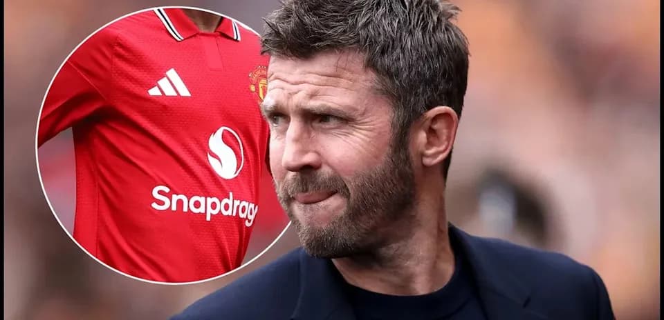 Manager walking past Manchester United jersey close-up