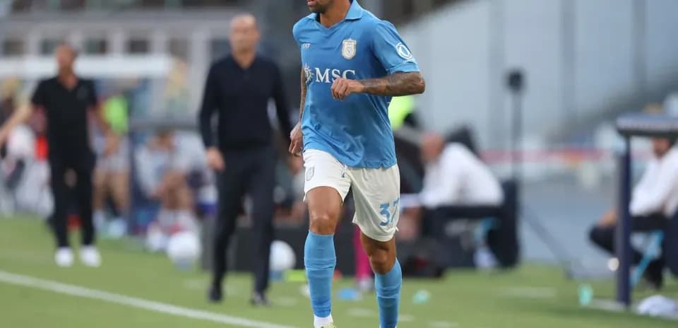 Player dribbling the ball on the field
