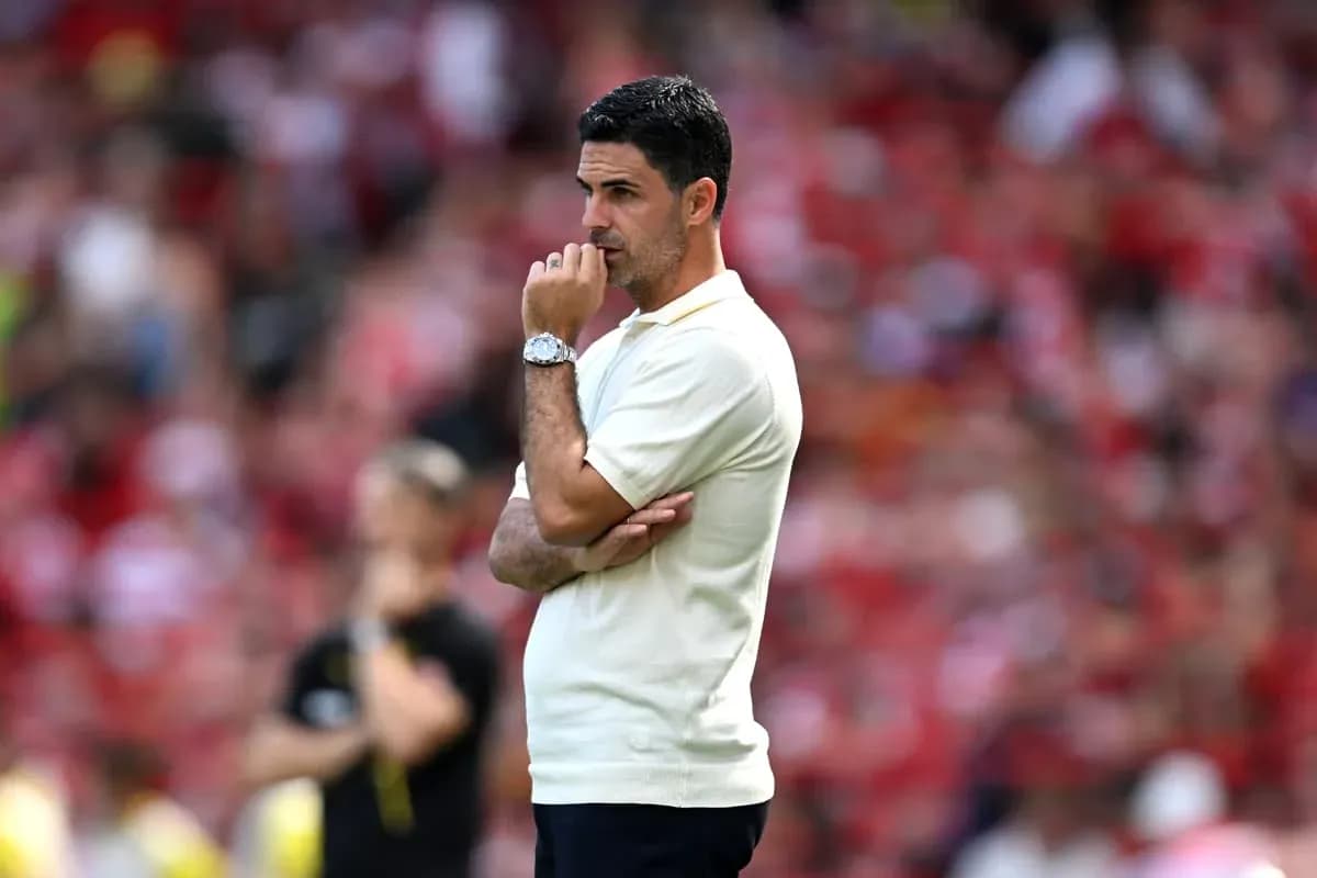Manager observing match from the sidelines