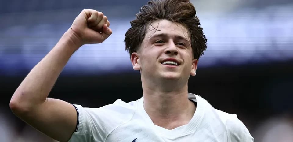 Player celebrating after scoring a goal