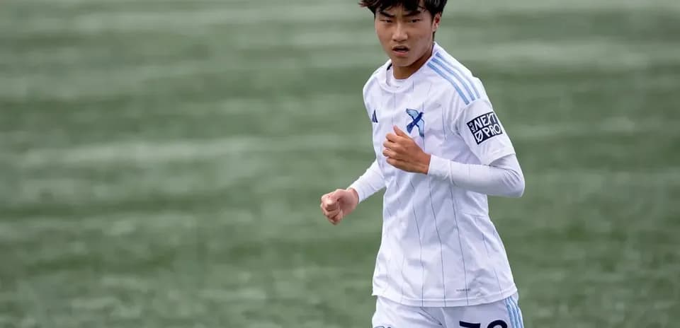 Player running during New England II match