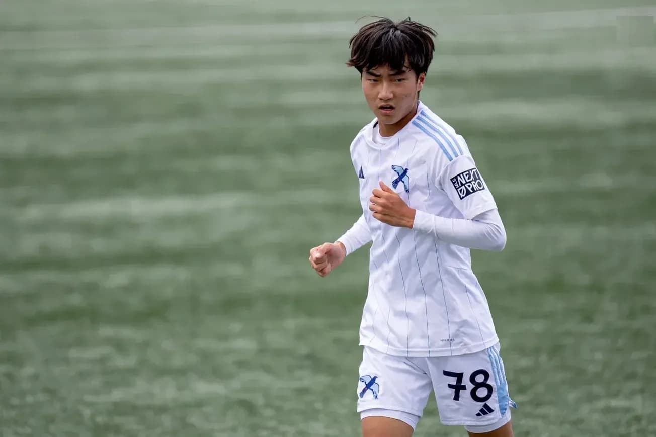 Player running during New England II match